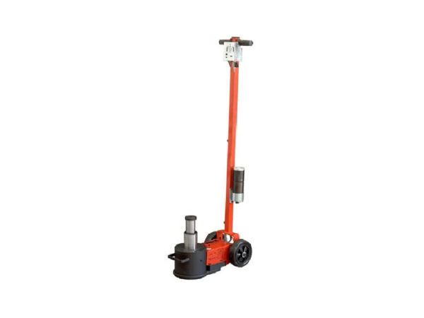 Hydraulisk domkraft med handtag och hjul