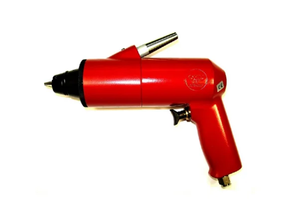 Röd pneumatisk pulverapplicator verktyg
