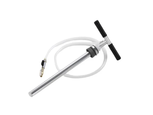 Handpump med slang och handtag