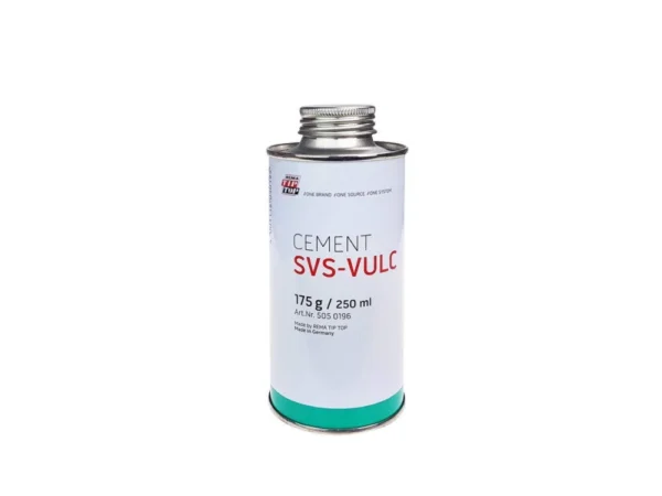 Burk med SVS-VULC cement